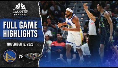 Warriors vs. Pelicans highlights: Top plays in Golden State's 124-106 road win | NBC Sports Bay Area