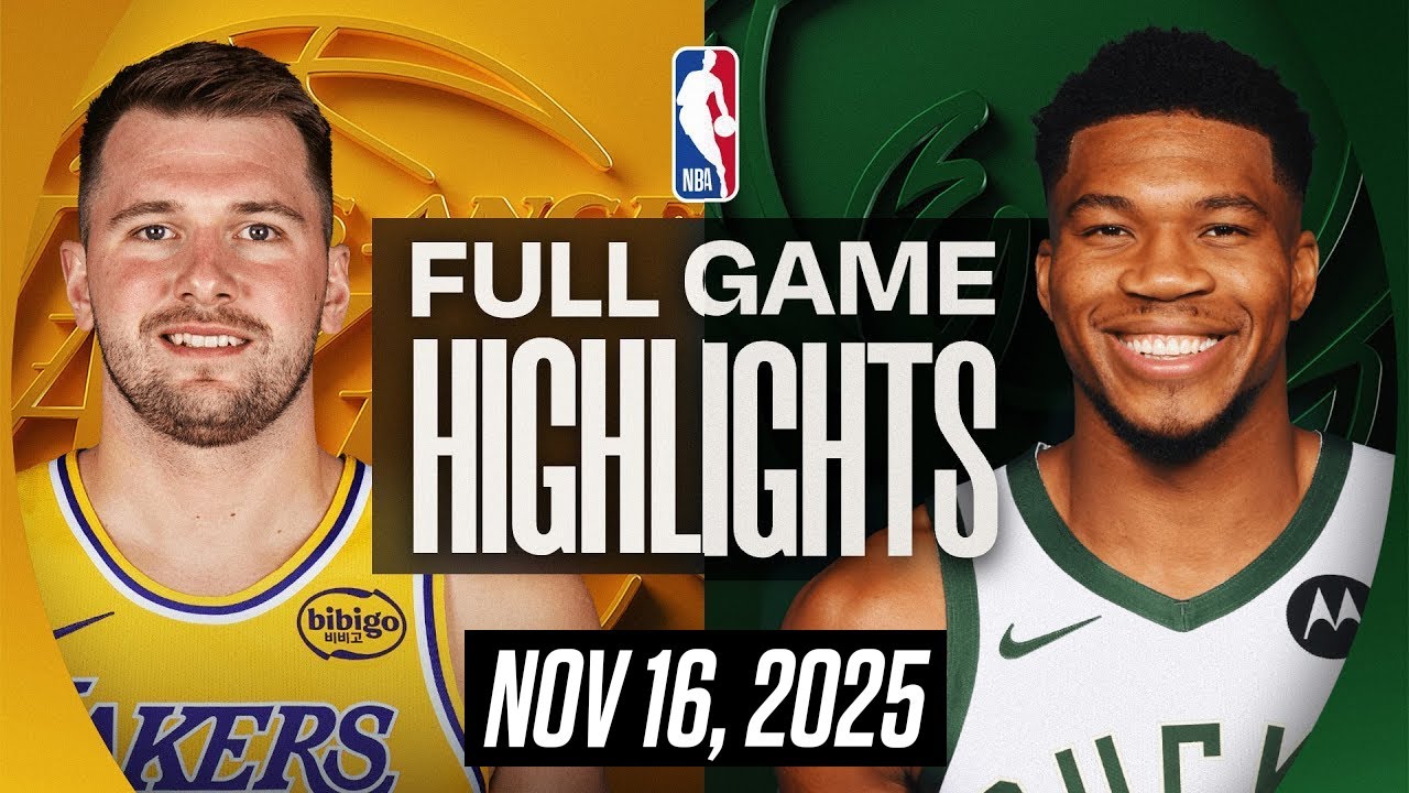 LAKERS vs BUCKS FULL GAME HIGHLIGHTS NOVEMBER 16, 2025 NBA HIGHLIGHTS TODAY