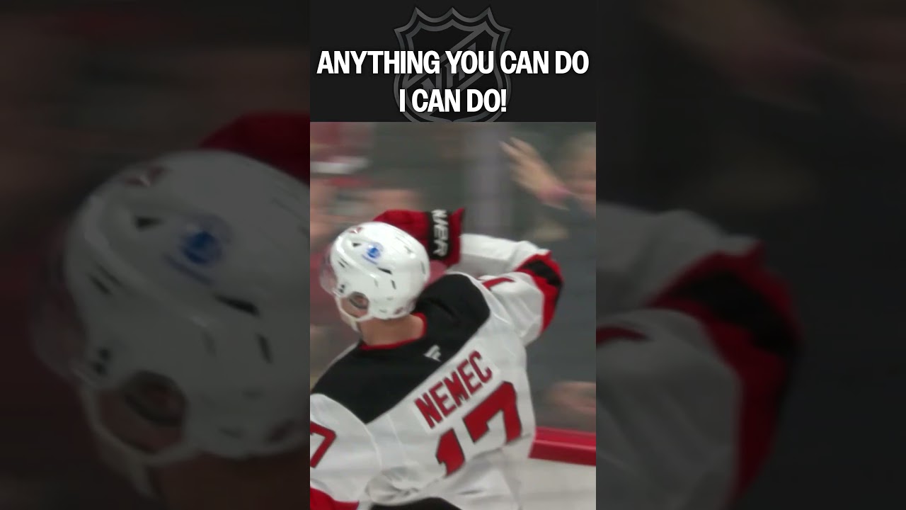 Devils and Rangers live to outdo each other...😈🗽