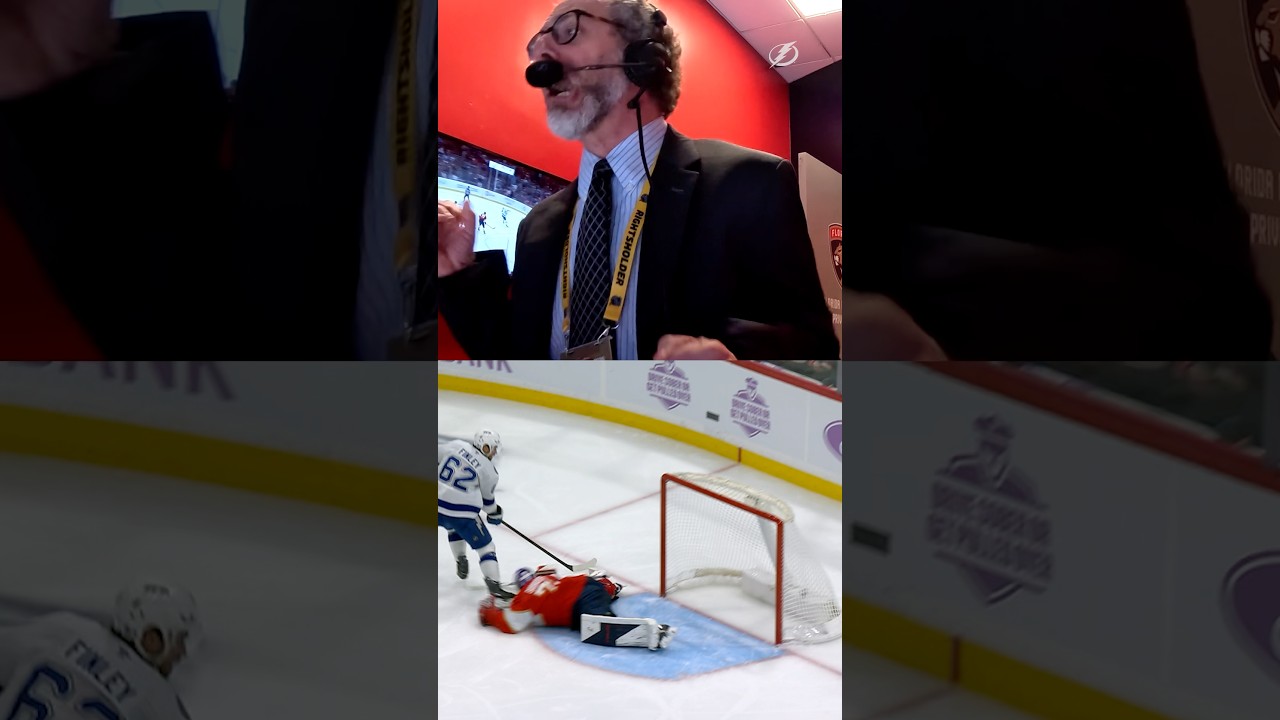 An electric call for Finner’s first! #nhl #hockey #lightning #tampa