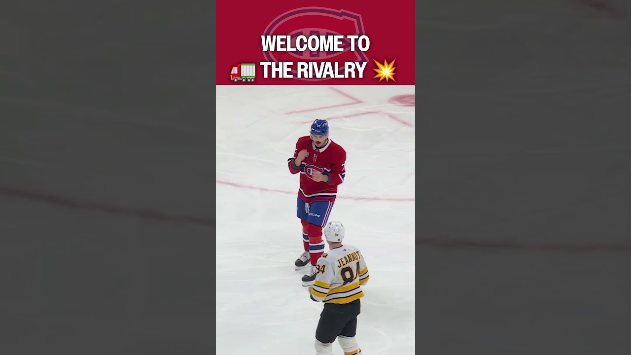 Bruins vs. Canadiens DOESN'T MISS! 💪😤
