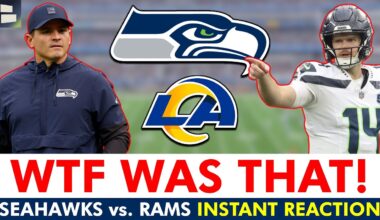 ⚠️ WARNING I’M HEATED! Seattle Seahawks vs. Los Angeles Rams INSTANT REACTION