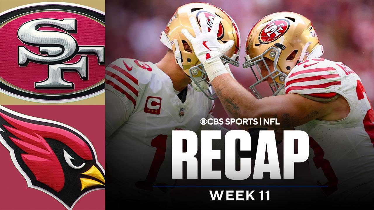 Brock Purdy throws for 3 touchdowns in return as 49ers rout Cardinals | NFL Week 11 Recap