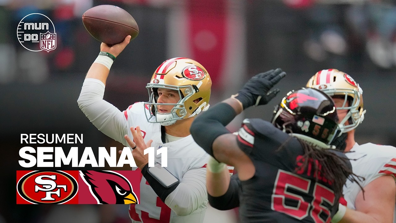 San Francisco 49ers vs. Arizona Cardinals | Resumen NFL en español - Semana 11 | NFL Highlights 2025