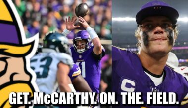JJ McCarthy NEEDS to Start for the Minnesota Vikings. ASAFP