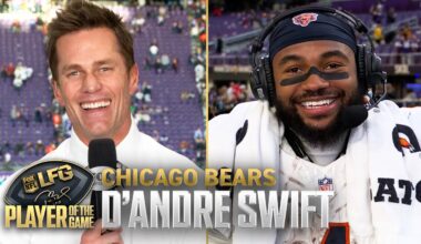 Tom Brady's LFG Player of the Game: Bears RB D’Andre Swift 🏆 Week 11 DIGITAL EXCLUSIVE