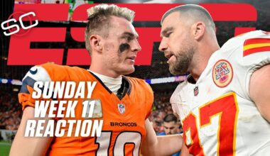 Week 11 Reaction 🏈 Broncos top Chiefs, Sanders talks debut & more | SportsCenter