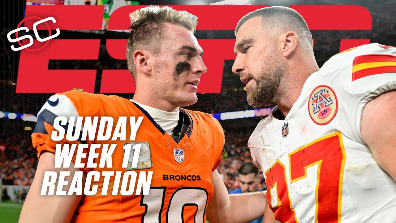 Week 11 Reaction 🏈 Broncos top Chiefs, Sanders talks debut & more | SportsCenter