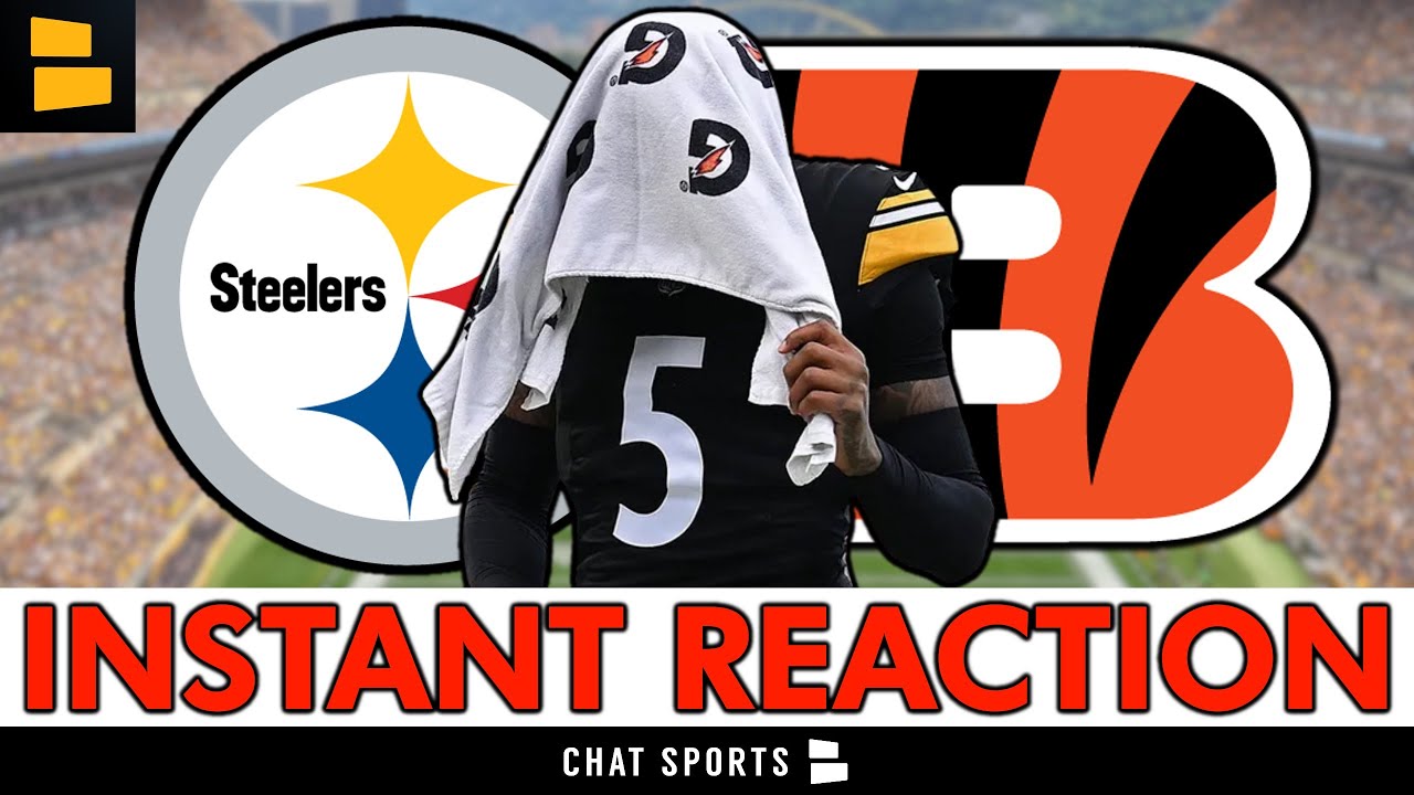 Steelers News: INSTANT REACTION After 34-12 WIN vs. CIN | Ramsey Ejected, Rodgers Hurt, D Dominates!