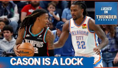 Cason Wallace is a LOCK for All Defense | OKC Thunder IMPROVING | Ajay Mitchell Legit