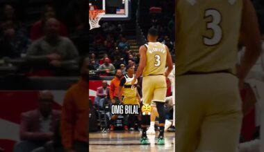Bilal does it again! #shorts #basketball #nba