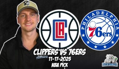 Los Angeles Clippers vs Philadelphia 76ers 11/17/25 NBA Free Picks & Prediction | NBA Tips