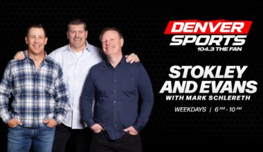 Stokley and Evans with Mark Schlereth LIVE - 11/17/2025 | Denver Sports 104.3 The Fan