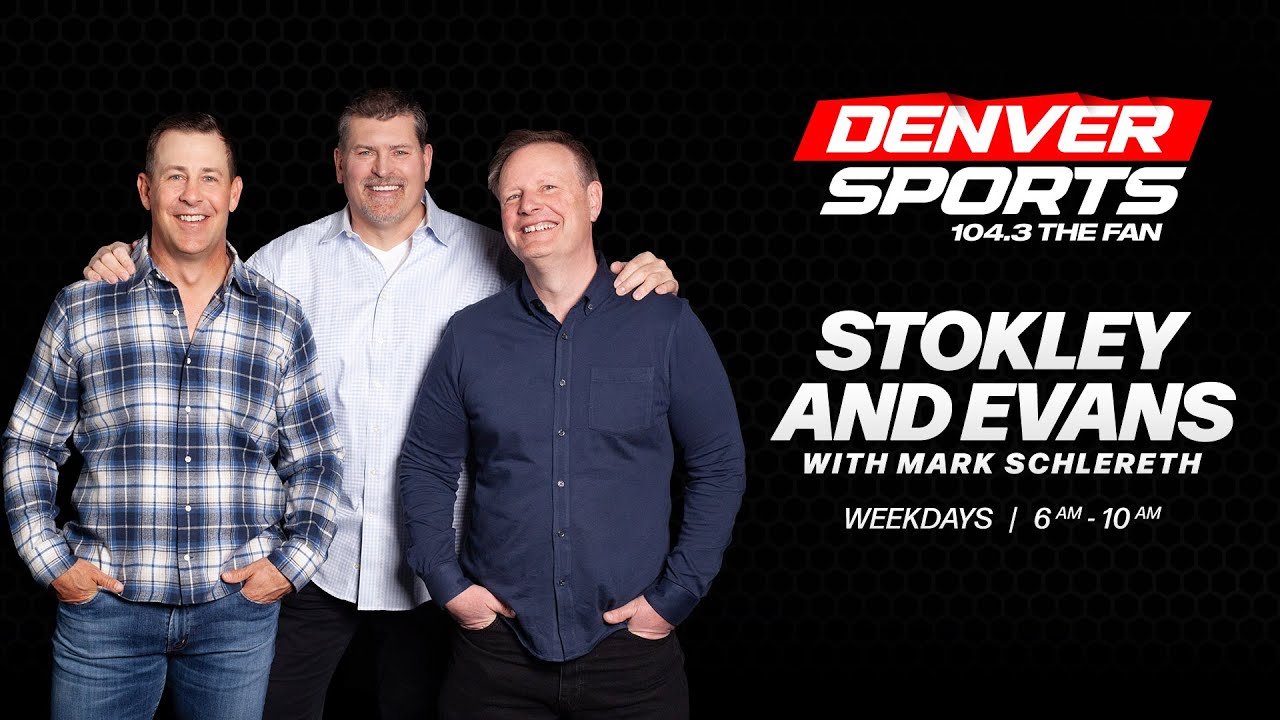 Stokley and Evans with Mark Schlereth LIVE - 11/17/2025 | Denver Sports 104.3 The Fan