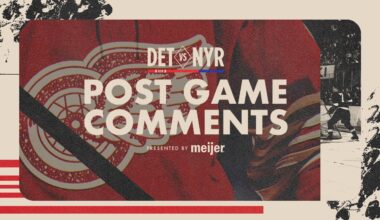 Talbot, Seider, Raymond, McLellan Post Game vs NYR | Nov. 16, 2025