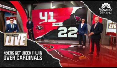 Brock Purdy, healthy 49ers' offense explode in Week 11 win over Cardinals | NBC Sports Bay Area