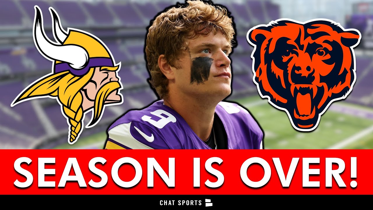 🚨SEASON IS OVER! Vikings-Bears INSTANT REACTION!