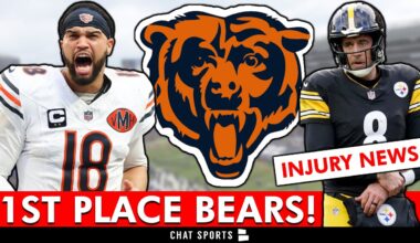 🚨Chicago Bears Are In 1st Place In NFC North After NFL Week 11 + Aaron Rodgers Injury News