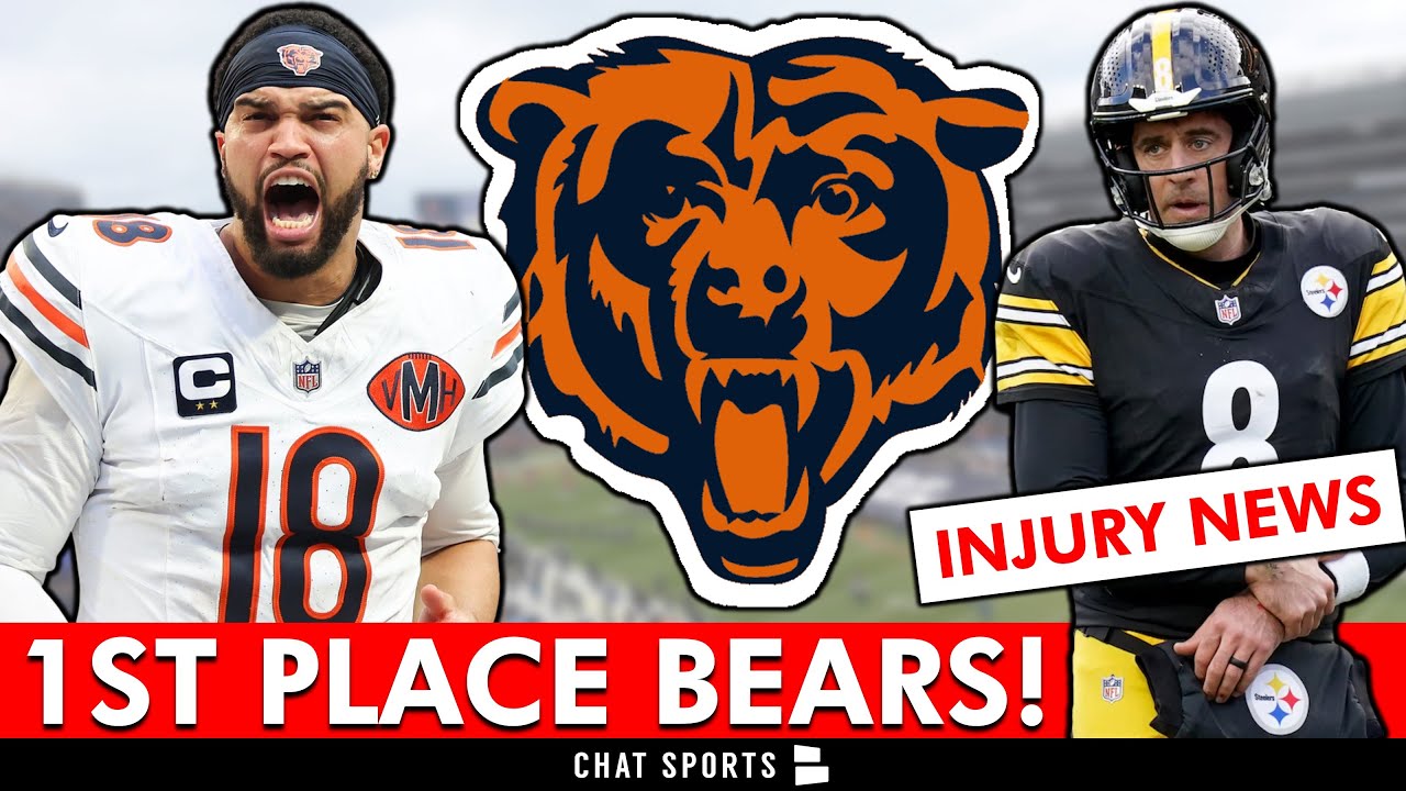 🚨Chicago Bears Are In 1st Place In NFC North After NFL Week 11 + Aaron Rodgers Injury News