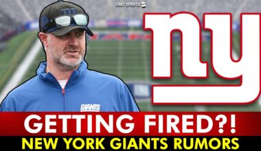 MAJOR GIANTS RUMORS: Shane Bowen Getting FIRED?