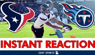 Texans ESCAPE WITH A WIN Against The Titans | Instant Reaction, Game Stats & NFL Week 11 Highlights