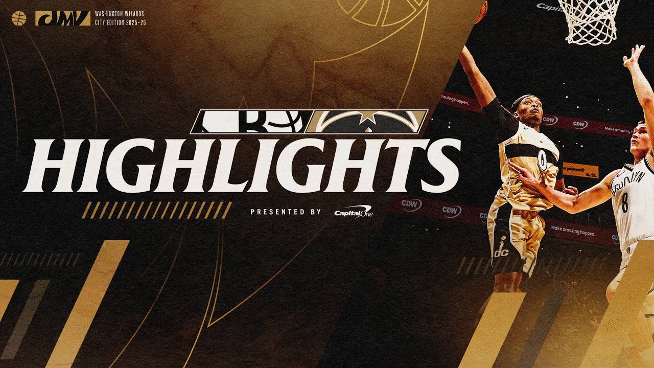 Highlights: Washington Wizards vs. Brooklyn Nets | 11.16.25