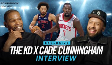 Kevin Durant Gets Cade Cunningham to Open Up About His NBA Journey & New Nike Signature Sneaker