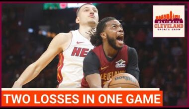 The Cavaliers lost a crazy one to the Heat, but the big story is Darius Garland re-injuring his toe