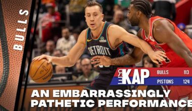 REKAP: 🏀 Chicago Bulls 124-113 loss to Detroit Pistons. ‘An embarrassingly, pathetic performance!’