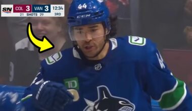 This was the CRAZIEST Canucks game yet....