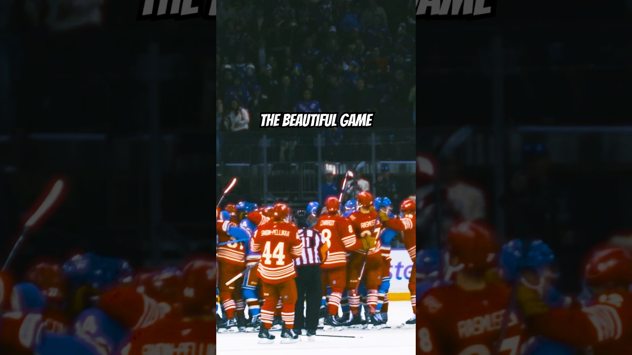 Original Six matchup between the Detroit Red Wings and New York Rangers