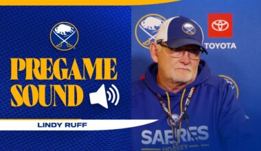 "He's Ahead Of Schedule" | Lindy Ruff With Josh Norris Update | Buffalo Sabres