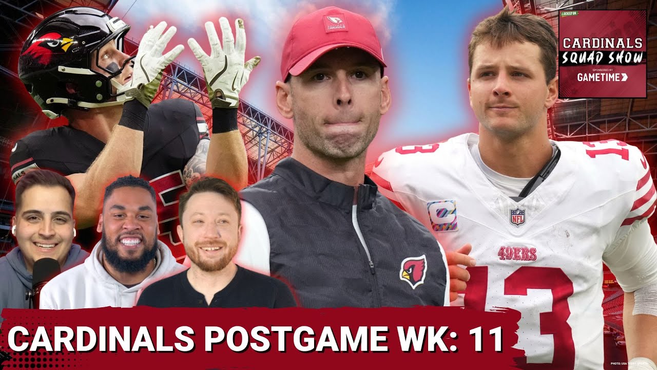 CARDINALS SQUAD SHOW:The Arizona Cardinals GET ANNIHILATED By The 49ers, Are Changes Imminent?