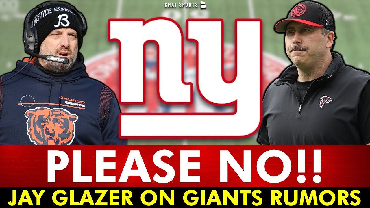 THIS WOULD BE A DISASTER! Jay Glazer Drops MAJOR GIANTS RUMORS on Head Coach Search