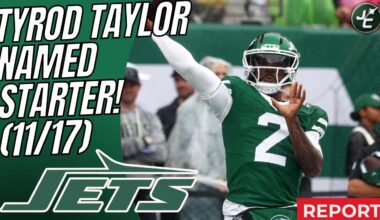 BREAKING: Tyrod Taylor Named Starting Quarterback For The New York Jets | Justin Fields Benched