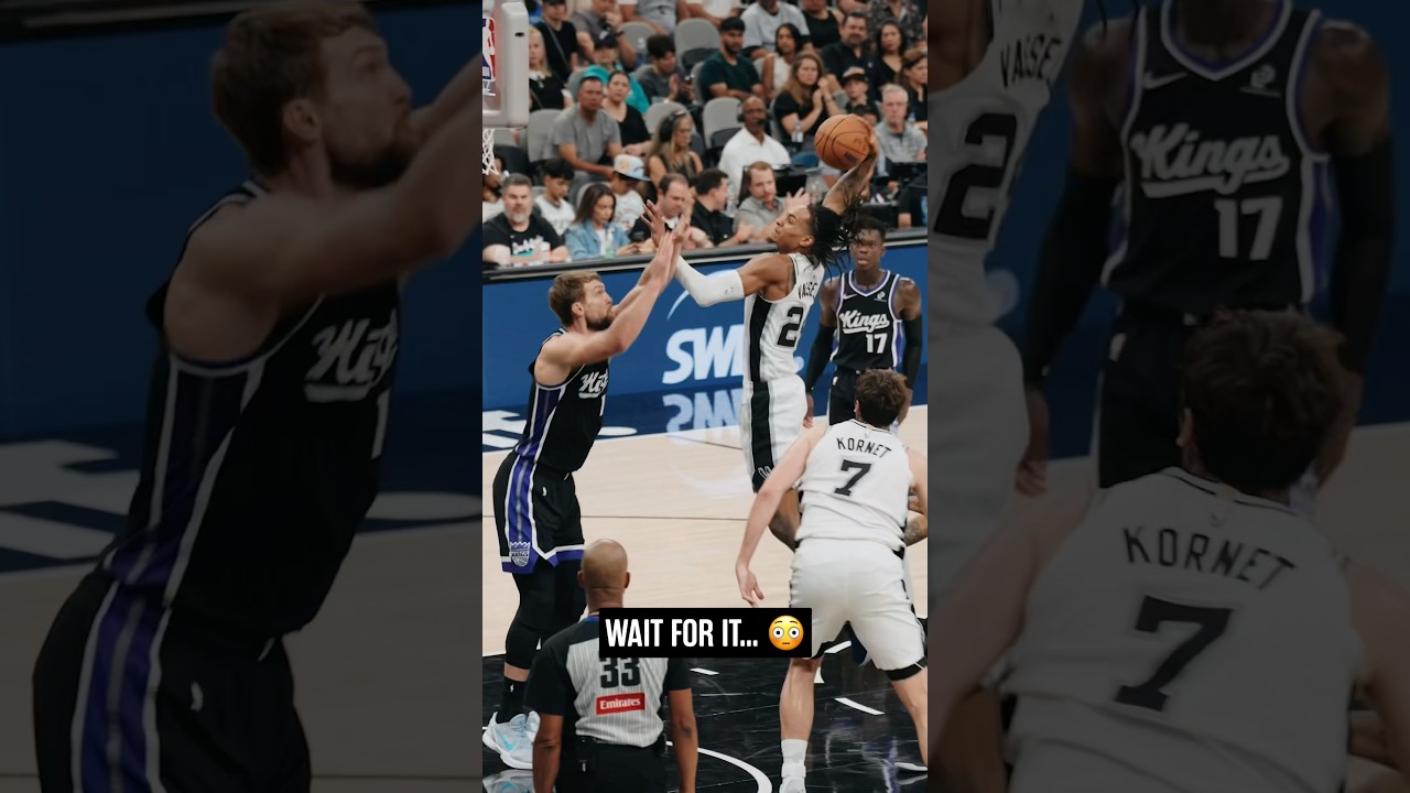 WATCH YA HEAD 🫣 #nba #spurs #devinvassell 📺 FanDuelSN SW