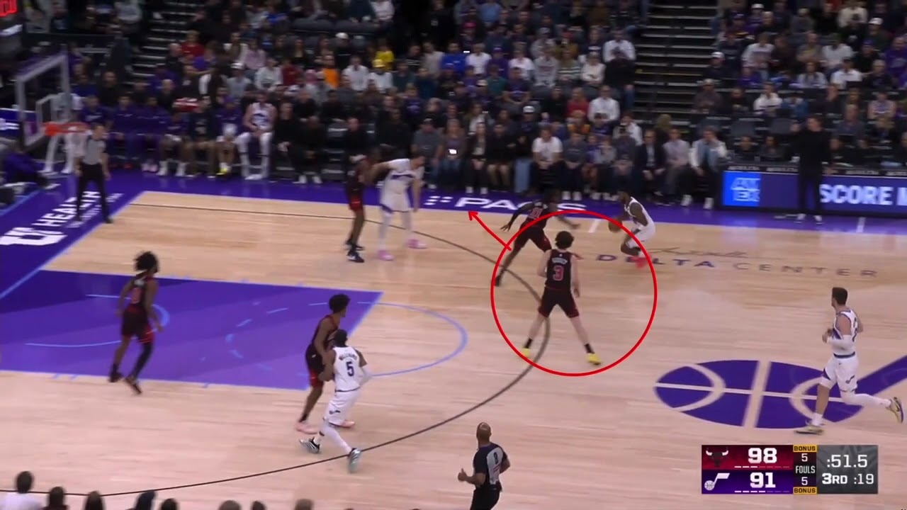 CHICAGO BULLS absolute scum of the earth coaching vs. UTAH JAZZ