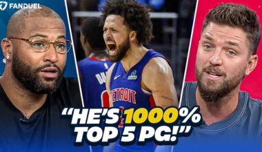 Detroit Pistons Cade Cunningham TOP 5 Point Guard Right Now?!
