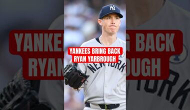 New York Yankees re-sign Ryan Yarbrough! #shorts #yankees #newyorkyankees #nyyankees #mlb