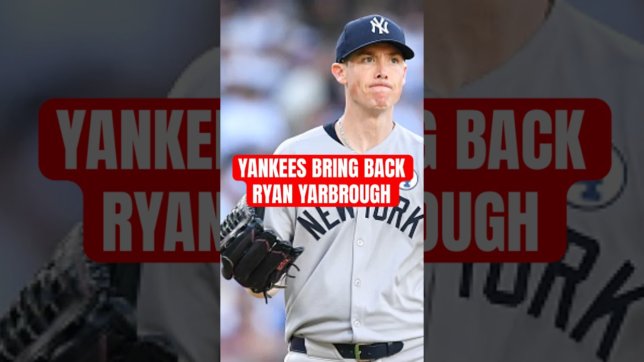 New York Yankees re-sign Ryan Yarbrough! #shorts #yankees #newyorkyankees #nyyankees #mlb