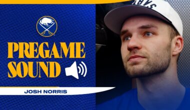 "I'm In A Good Place Now" | Josh Norris After Returning To Practice From Injury | Buffalo Sabres