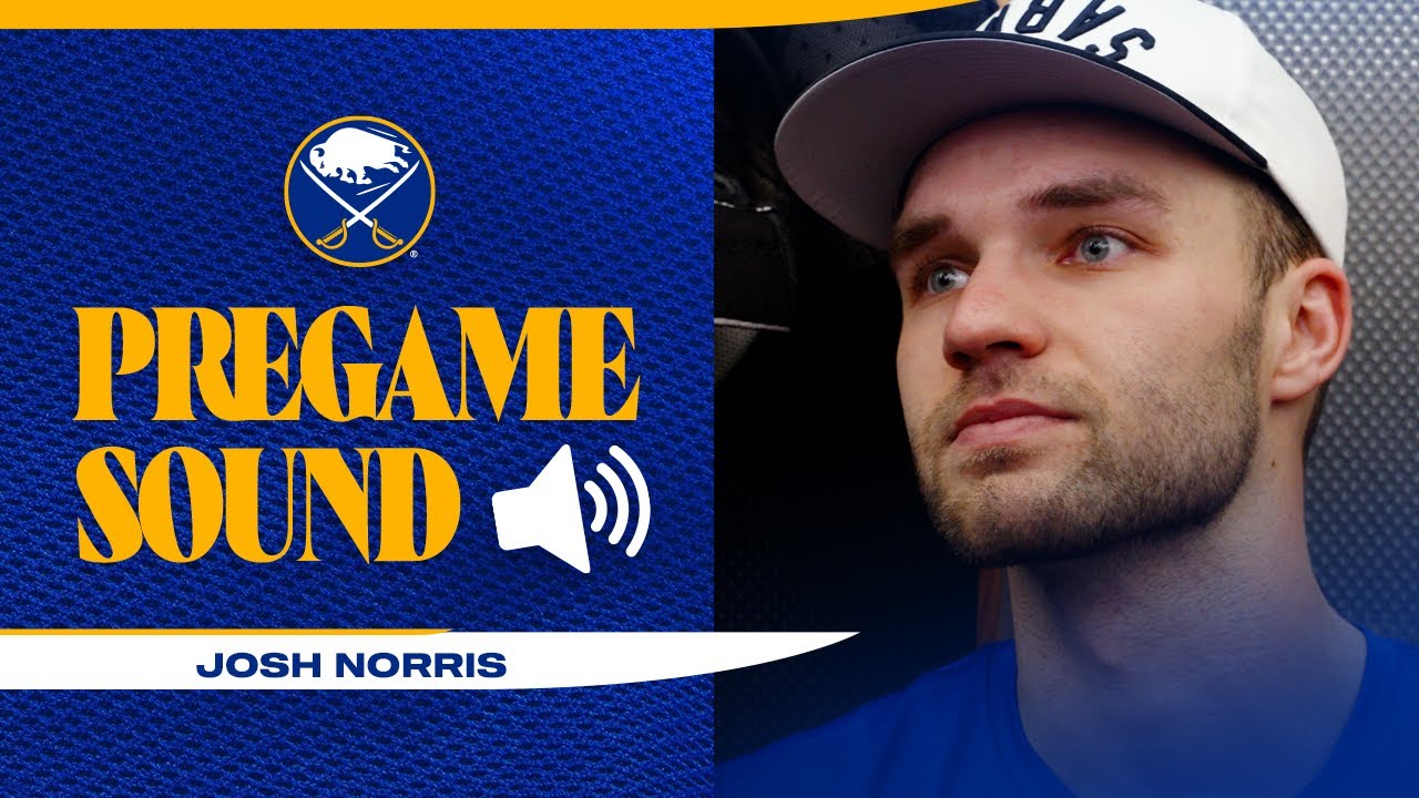 "I'm In A Good Place Now" | Josh Norris After Returning To Practice From Injury | Buffalo Sabres