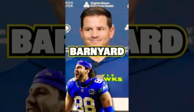 Tush push? More like BARNYARD #nfl #seahawks #seattleseahawks