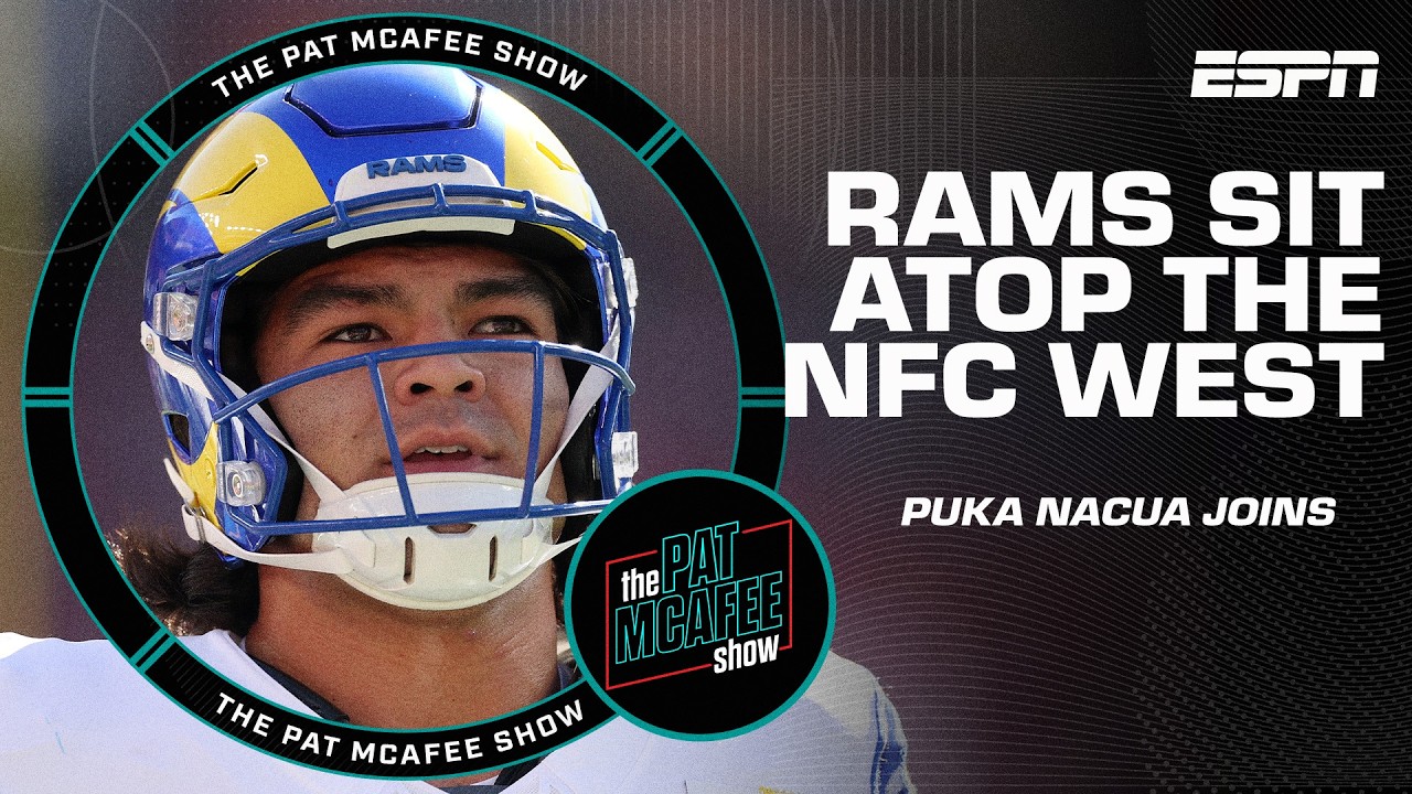 Puka Nacua on Davante Adams, Matthew Stafford and the Rams atop the NFC West 📈 | The Pat McAfee Show