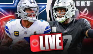 Monday Night Football LIVE Pregame: Cowboys vs Raiders Picks, Predictions and Best Bets