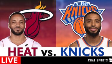 Heat vs. Knicks Live Streaming Scoreboard, Play-By-Play, Highlights | NBA League Pass Stream