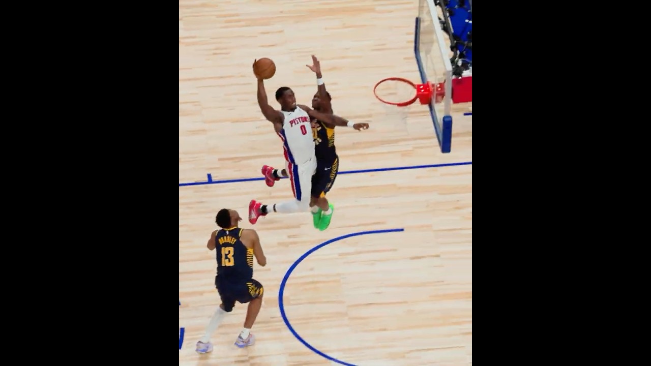 👀 Jalen Duren With The Poster!!!  #nba #pistons #detroitpistons