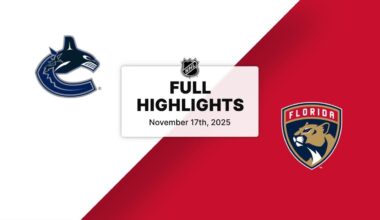 NHL Highlights | Canucks vs. Panthers | November 17, 2025