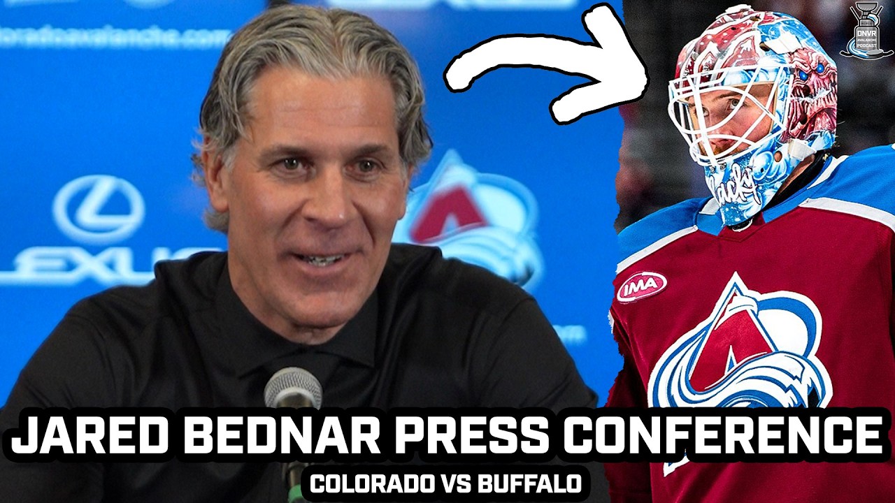 Jared Bednar HONEST About Blackwood, PRAISES Brindley & More After Avs WIN vs Sabers