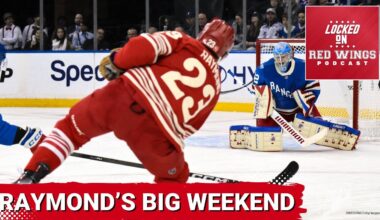 Lucas Raymond's 5-points leads Detroit to weekend split